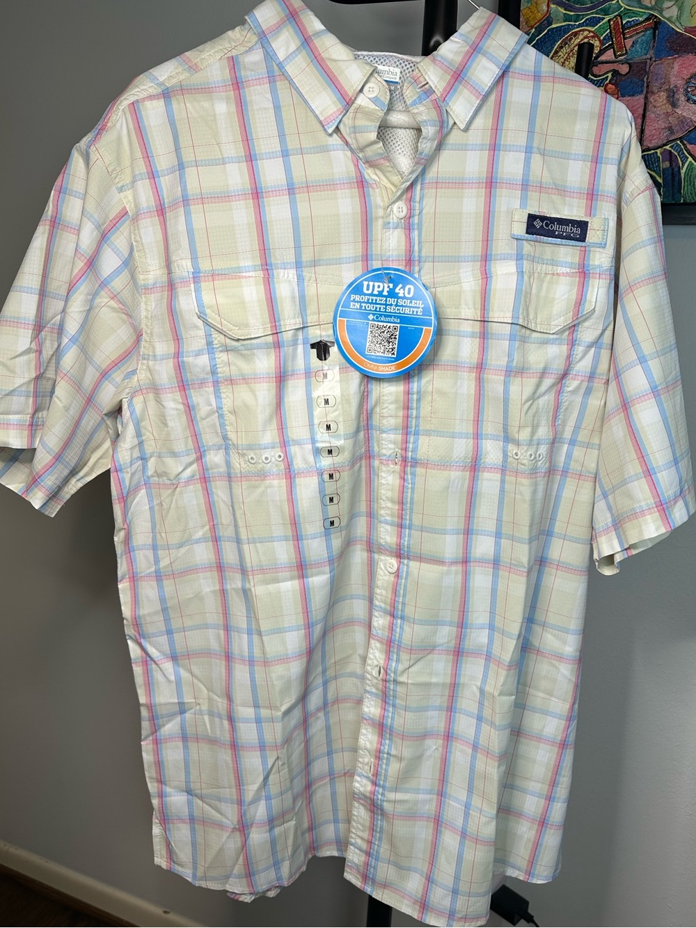 Columbia men’s Fishing shirt NWT